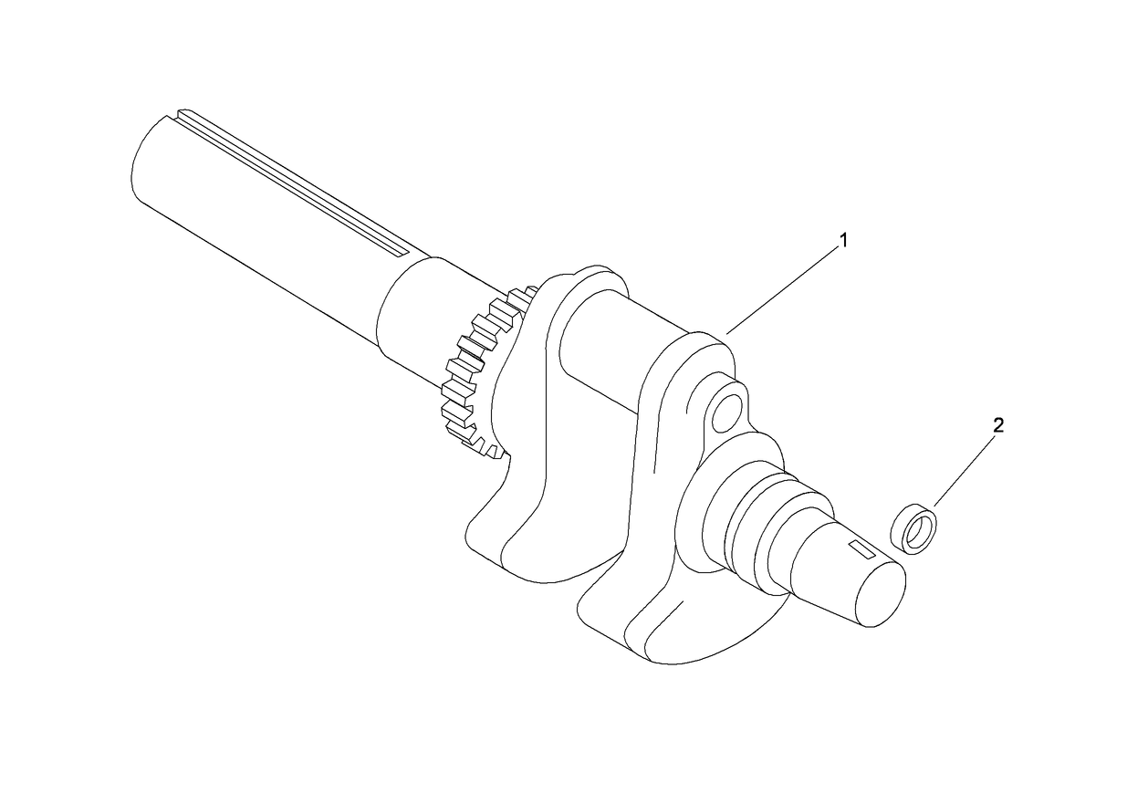 Crankshaft Assembly Kohler CH23S-76585