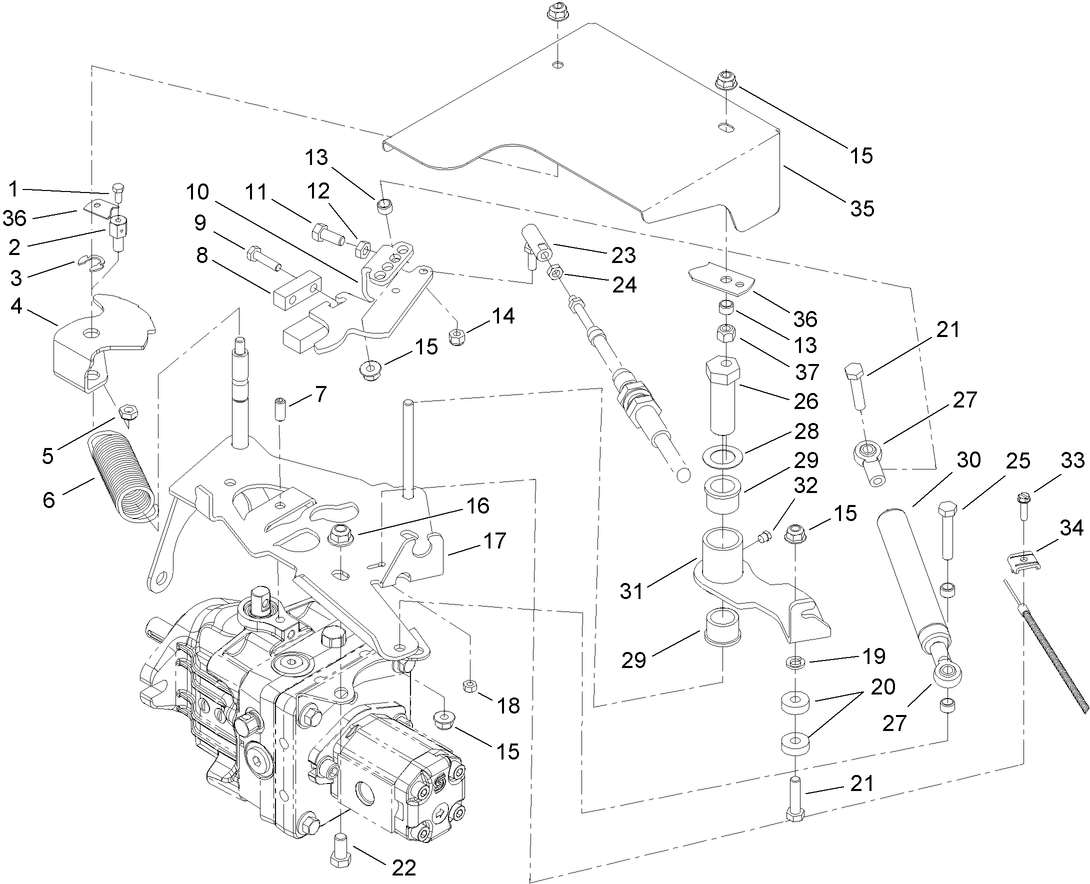 Hydro Control Assembly