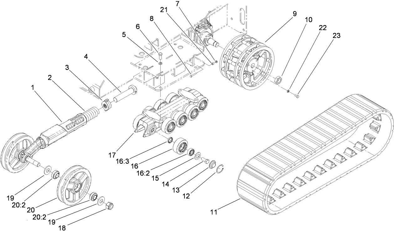 Track and Traction Assembly