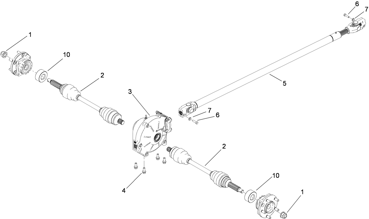 4 Wheel Drive Assembly