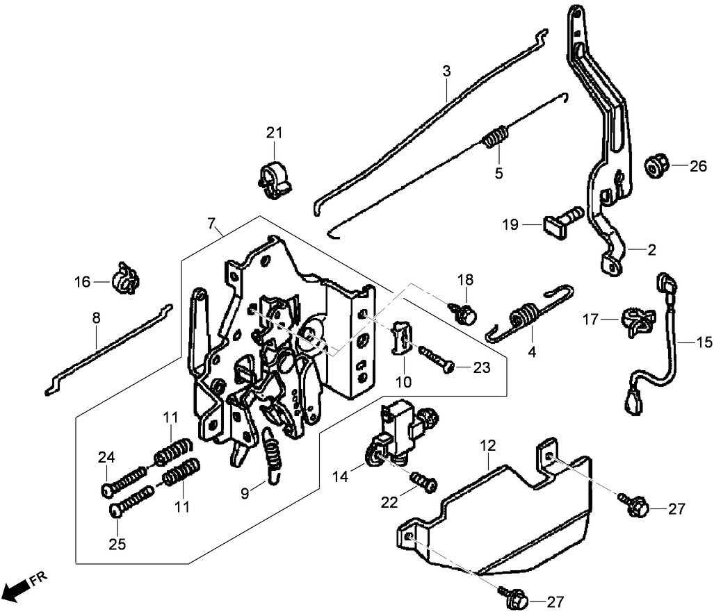 Control Assembly Honda GXV160UH2 T1AH