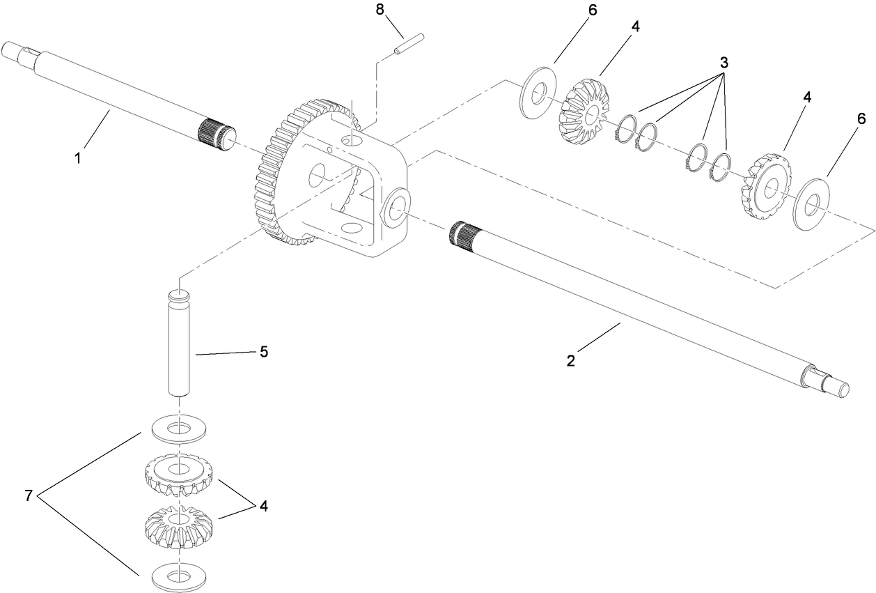 Differential Assembly No. 115-1650