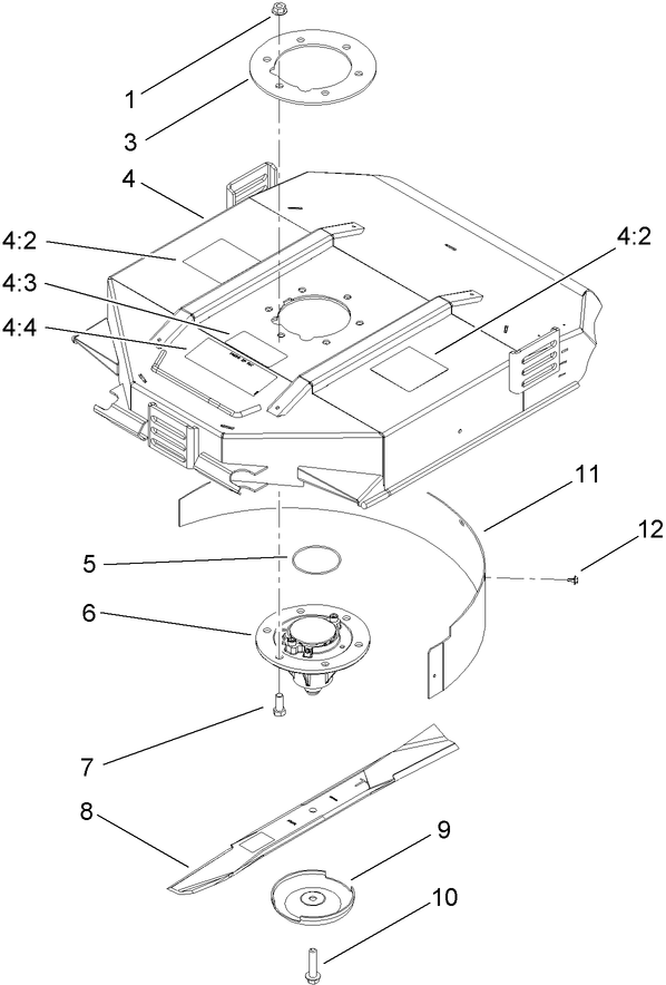 Chamber, Blade and Spindle Assembly