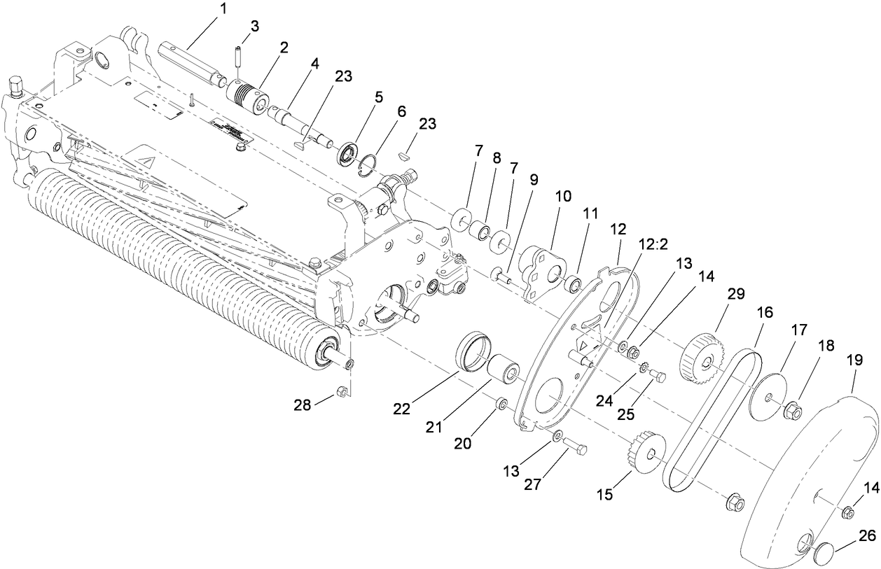 Reel Drive Assembly