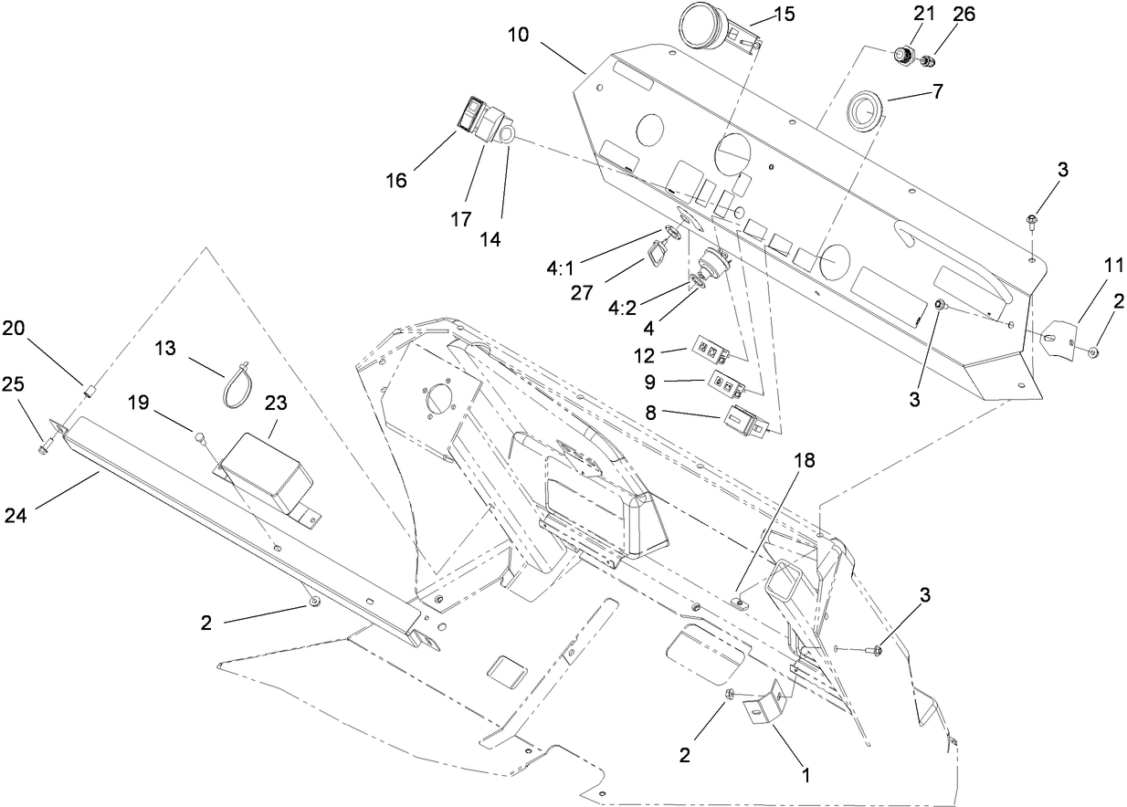 Dash and Instrument Assembly