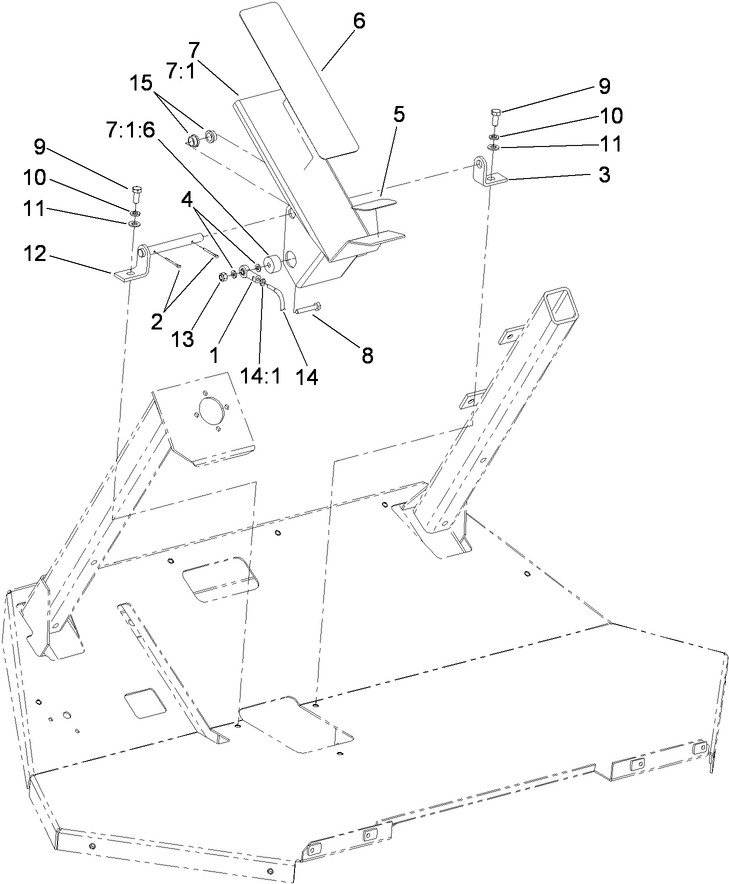 Traction Pedal Assembly