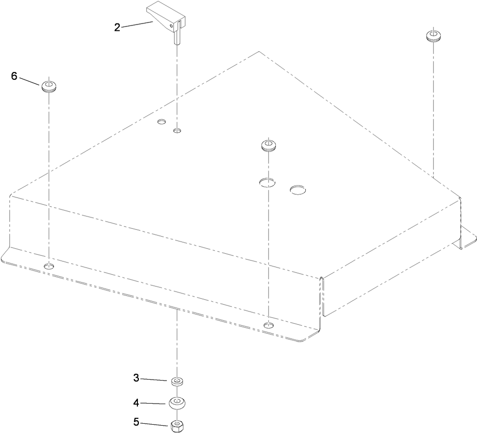 Left Hand Belt Cover Assembly No. 117-3550