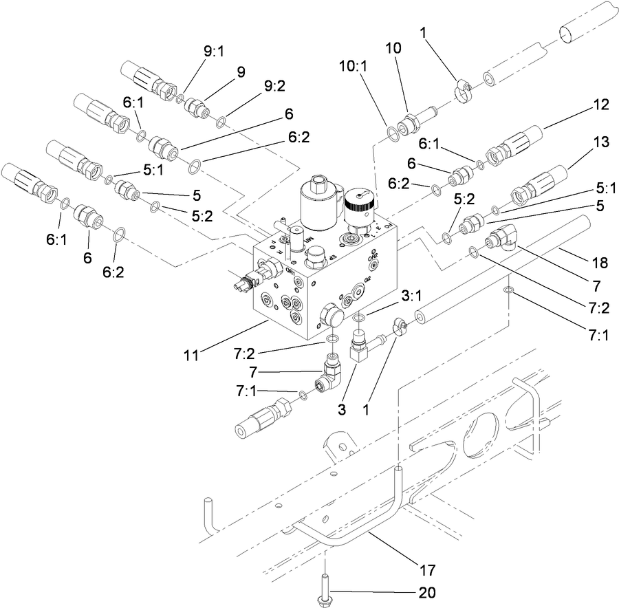 Manifold Block Assembly