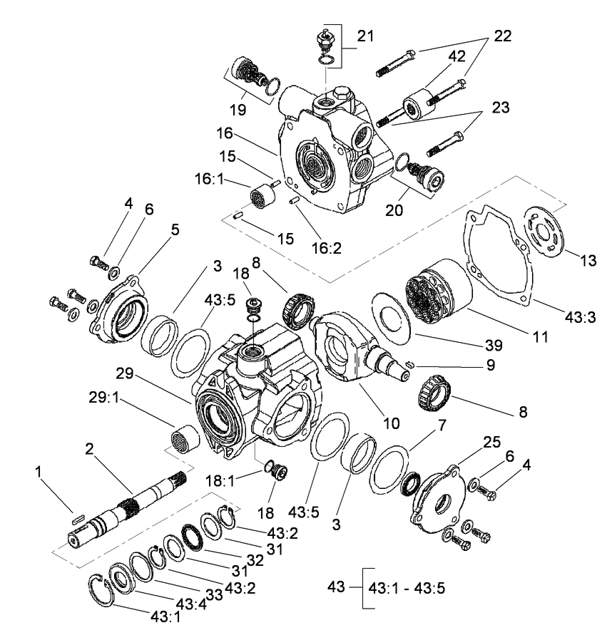 Piston Pump Assembly No. 104-4890
