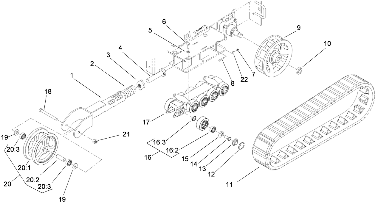 Track and Traction Assembly
