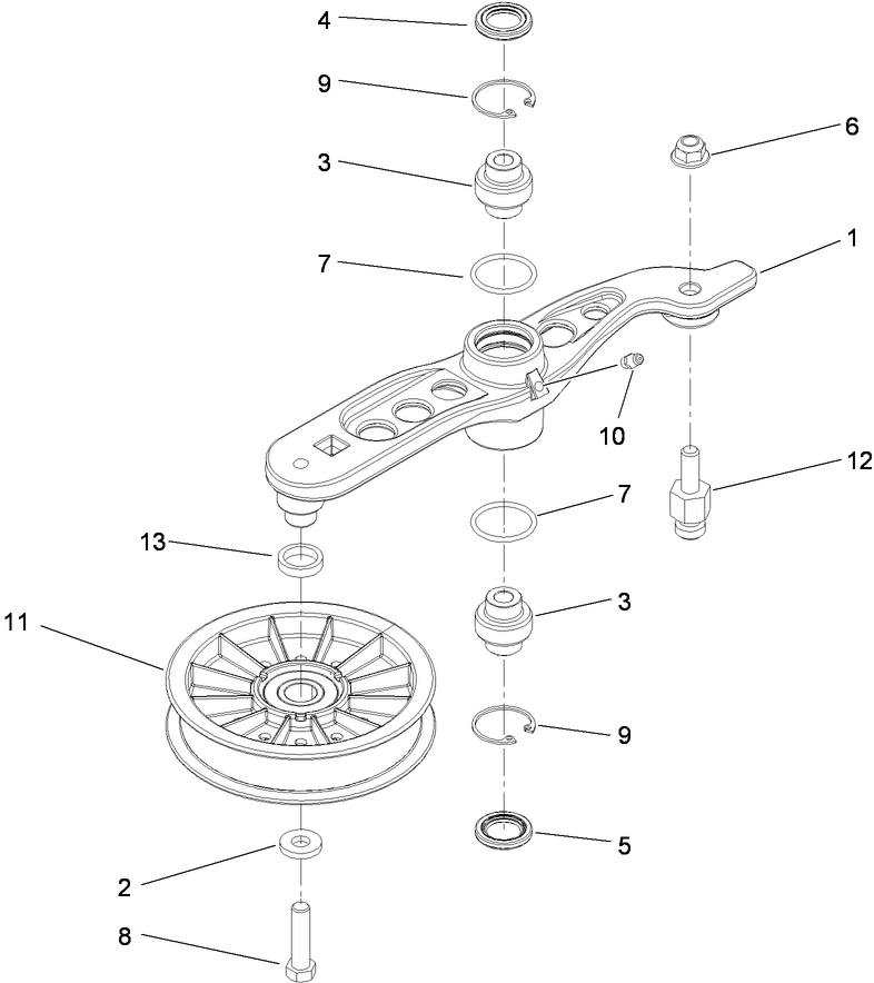 Pump Ilder Assembly No. 116-1185