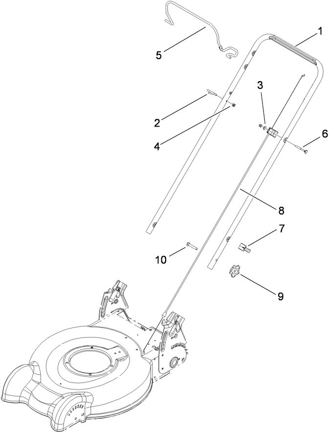 Handle and Control Assembly