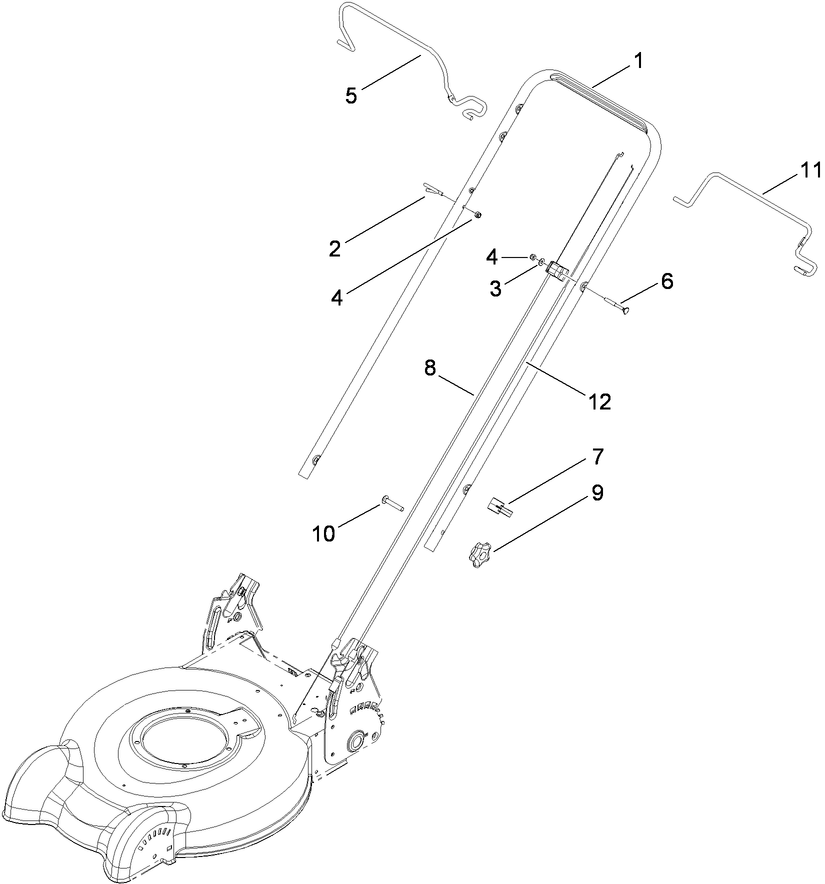Handle and Control Assembly