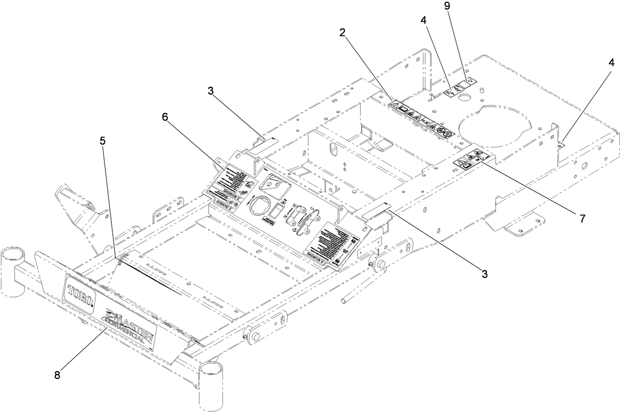 Frame Decal Assembly No. 114-3552