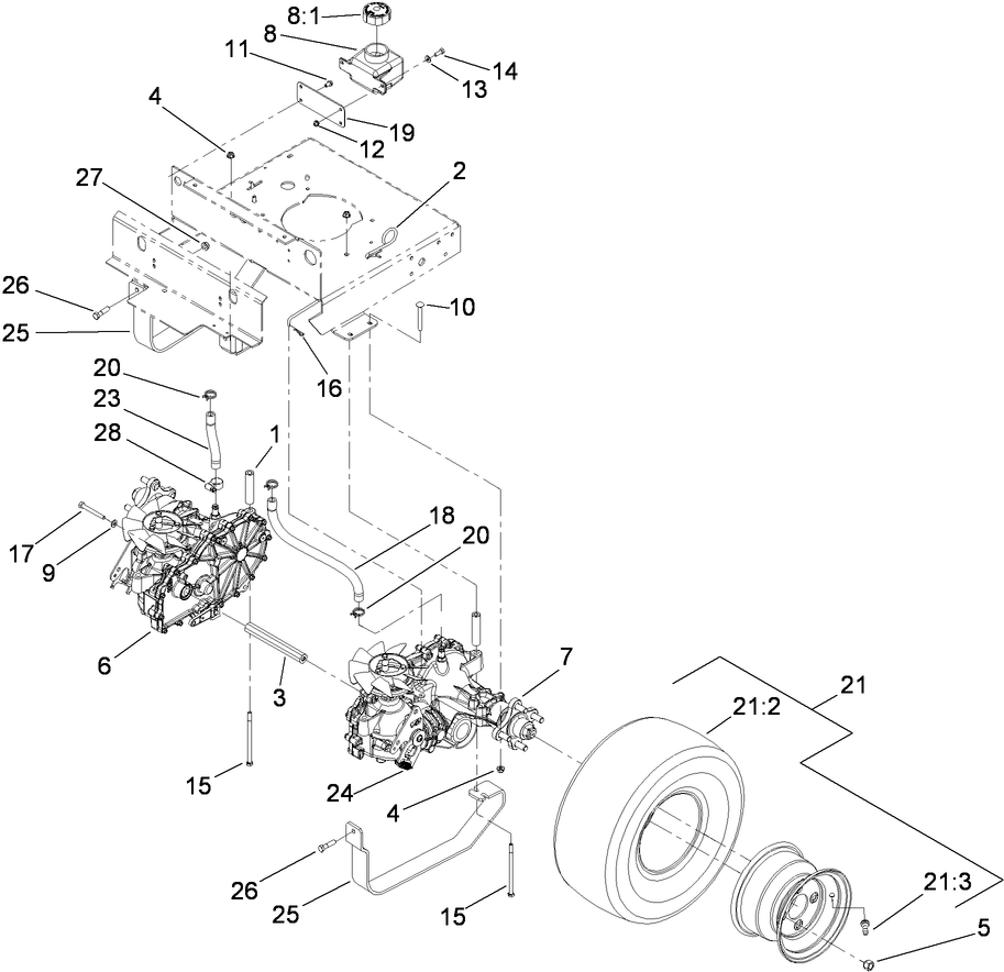 Hydraulic Drive Assembly