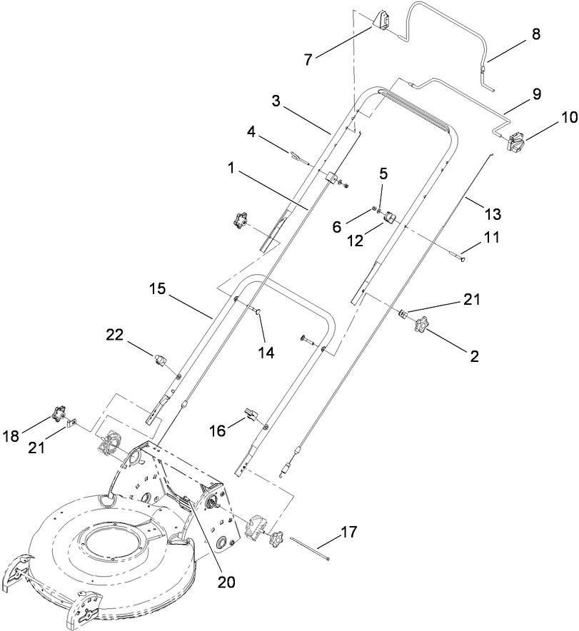 2-Bail Handle Assembly