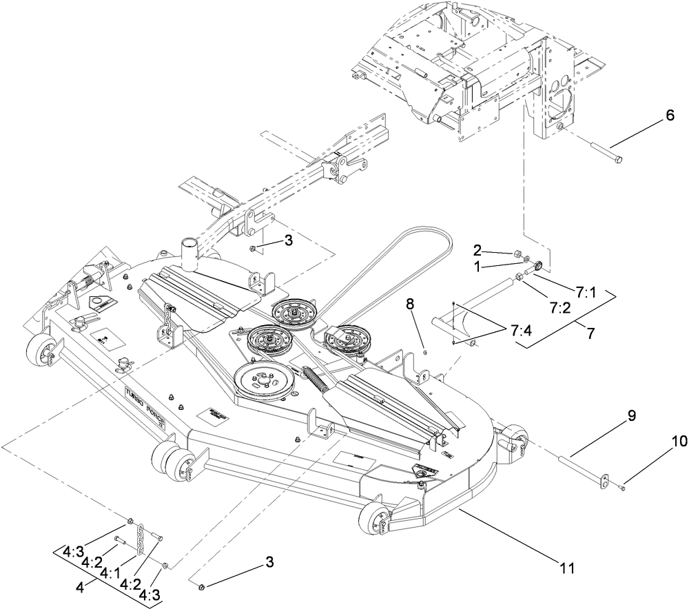 Deck Connection Assembly