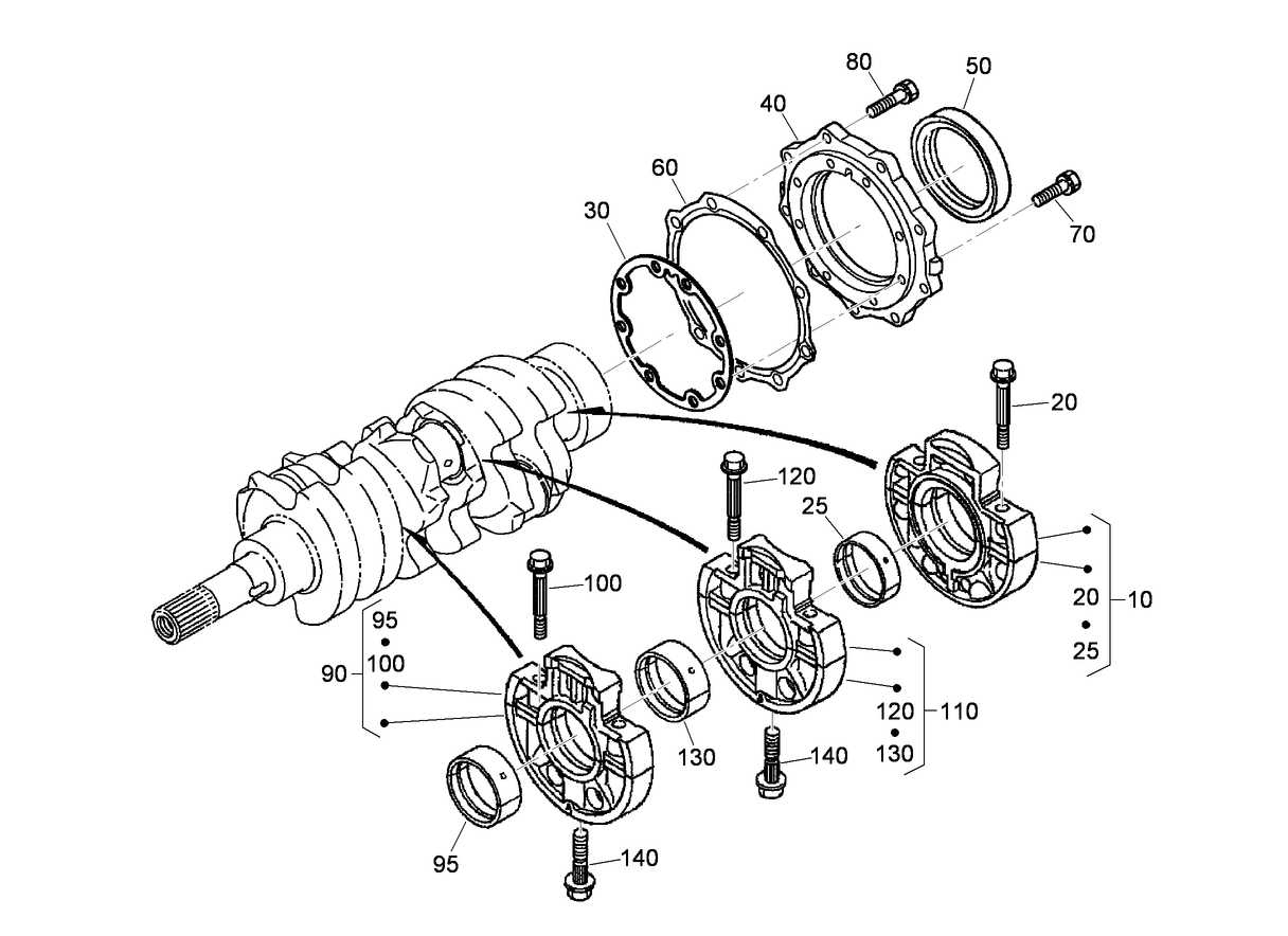 Main Bearing Case Assembly