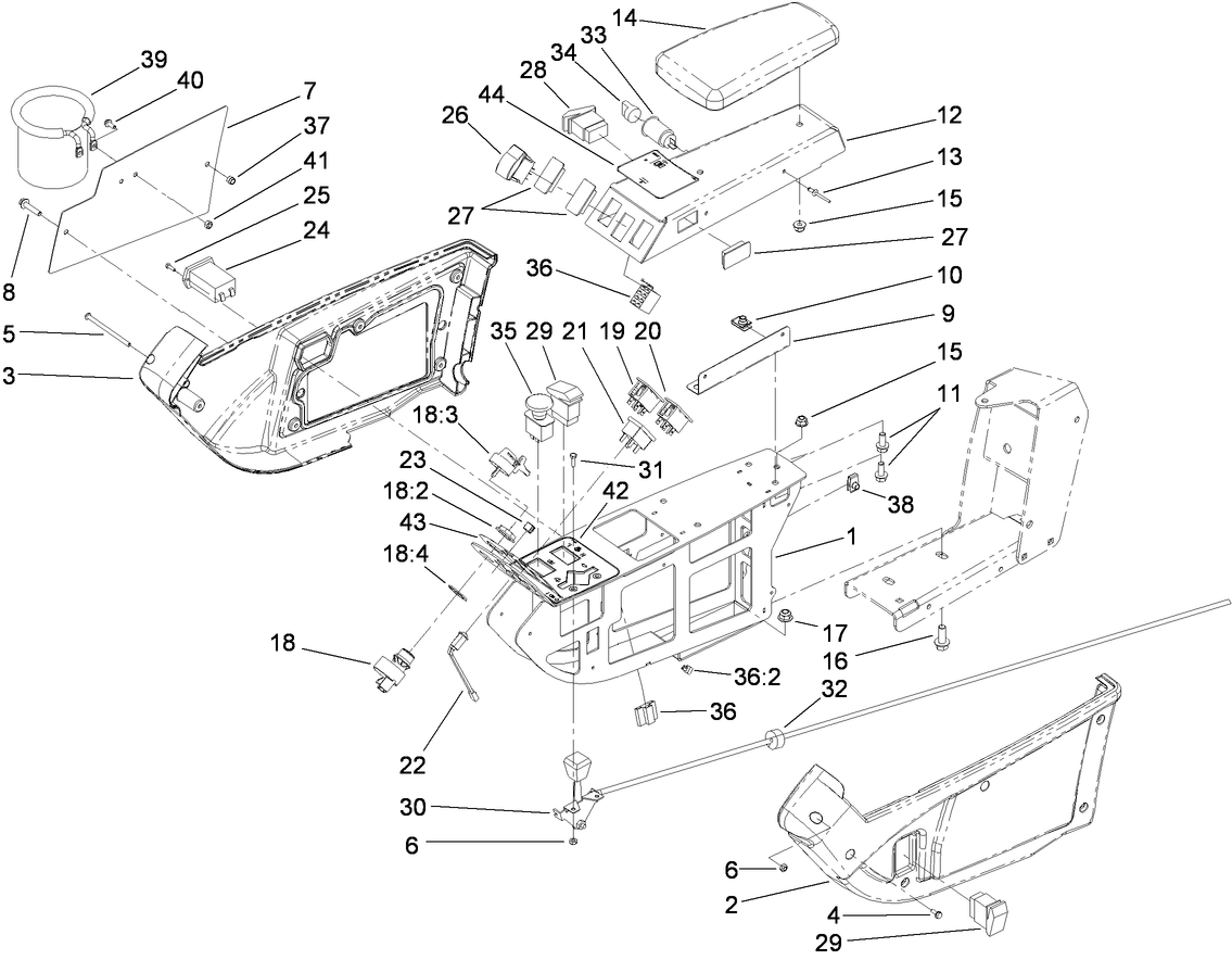 Control Console Assembly
