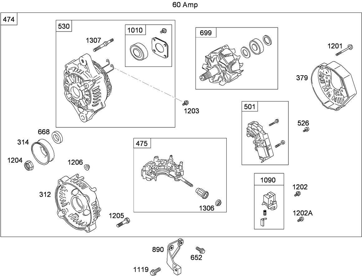 Alternator Assembly