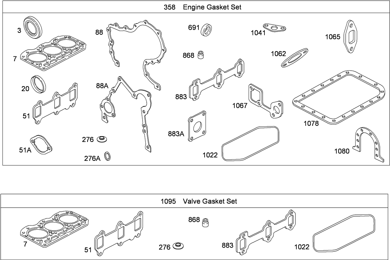 Engine Gasket Set