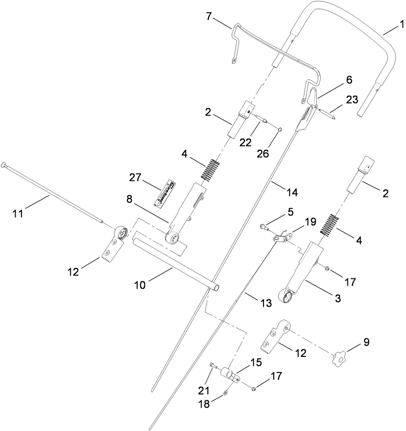 Upper Handle Assembly