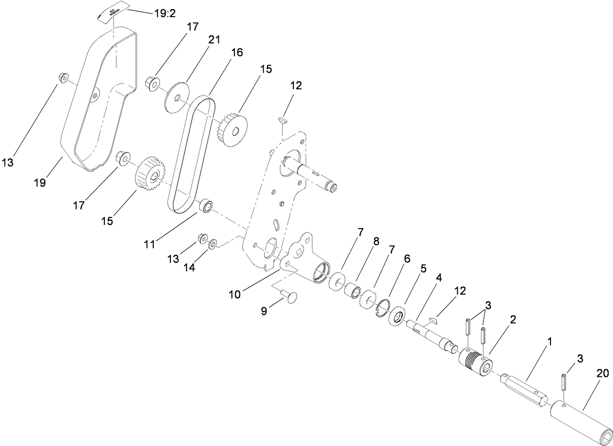 Reel Drive Assembly