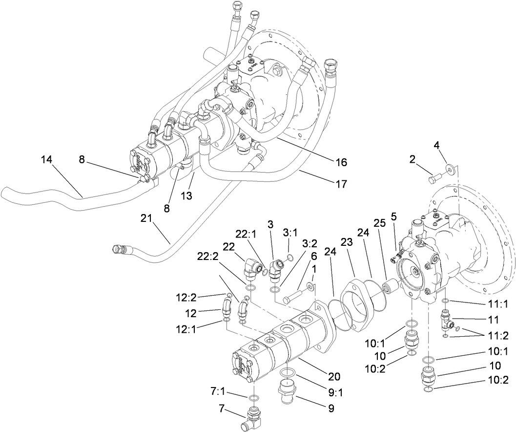 Hydraulic Pump Assembly