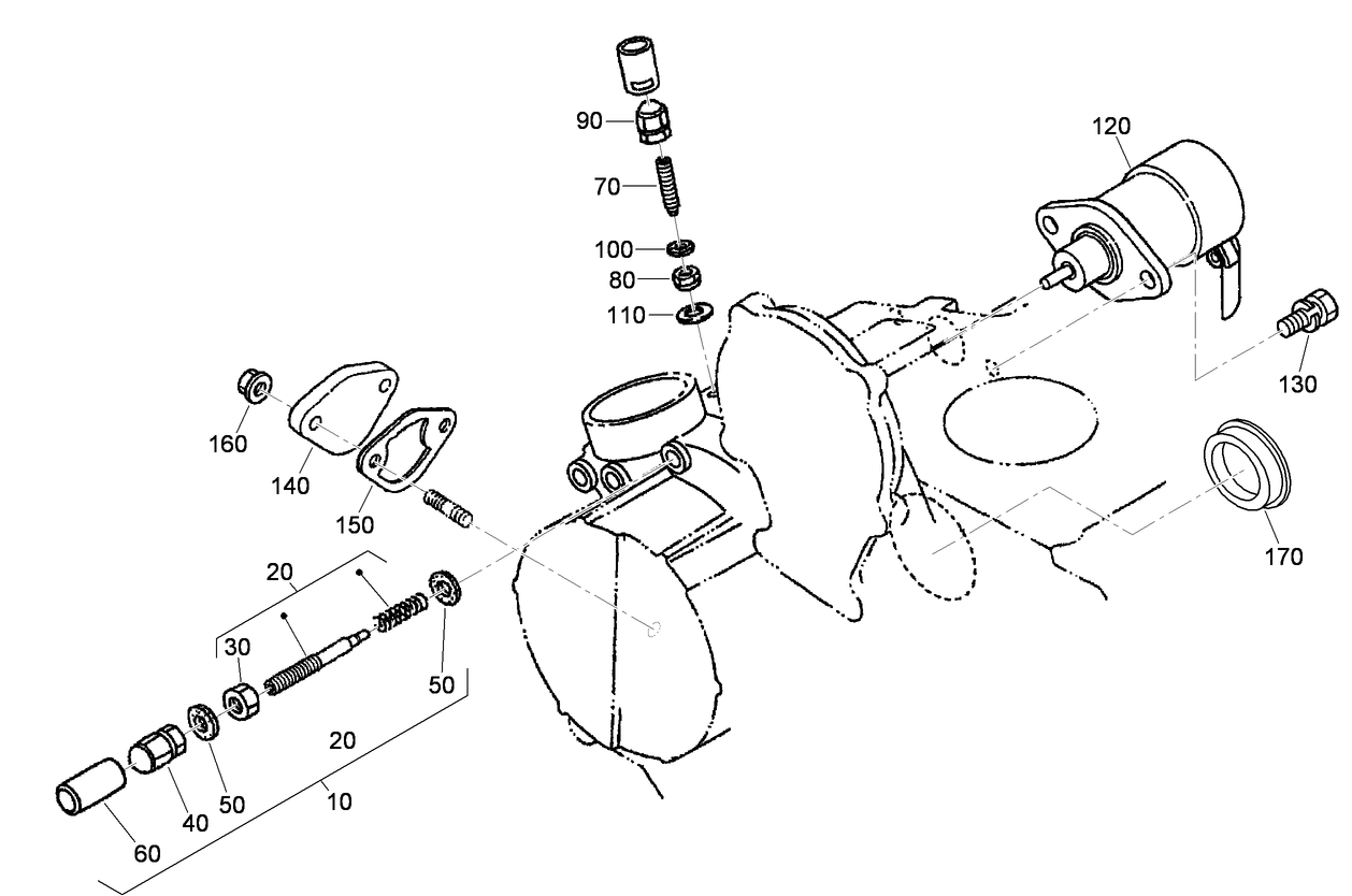 Idle Apparatus and Stop Solenoid Assembly