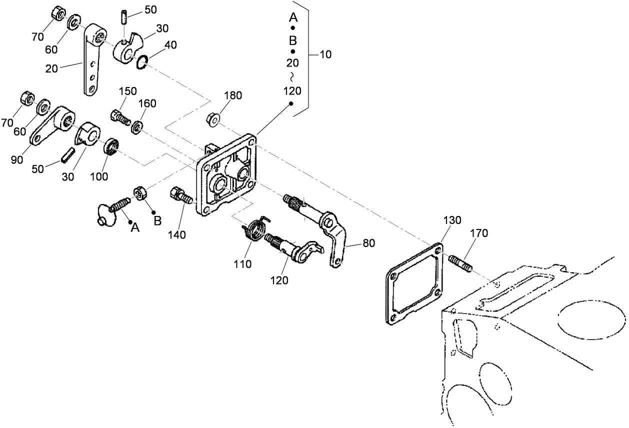 Speed Control Plate Assembly