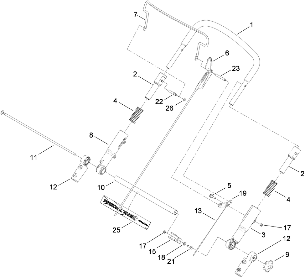 Upper Handle Assembly