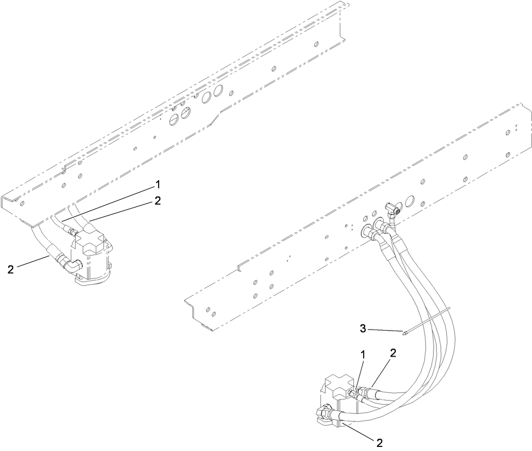 No. 2 and 3 Hose Installation Assembly