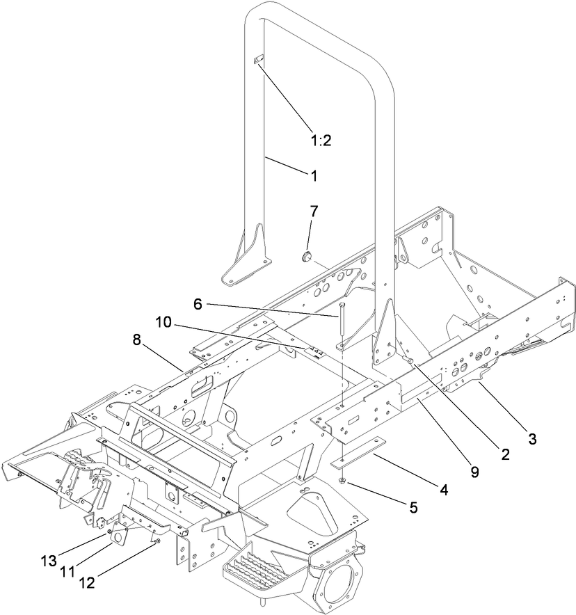 Roll-Over Protection System and Front Frame Assembly