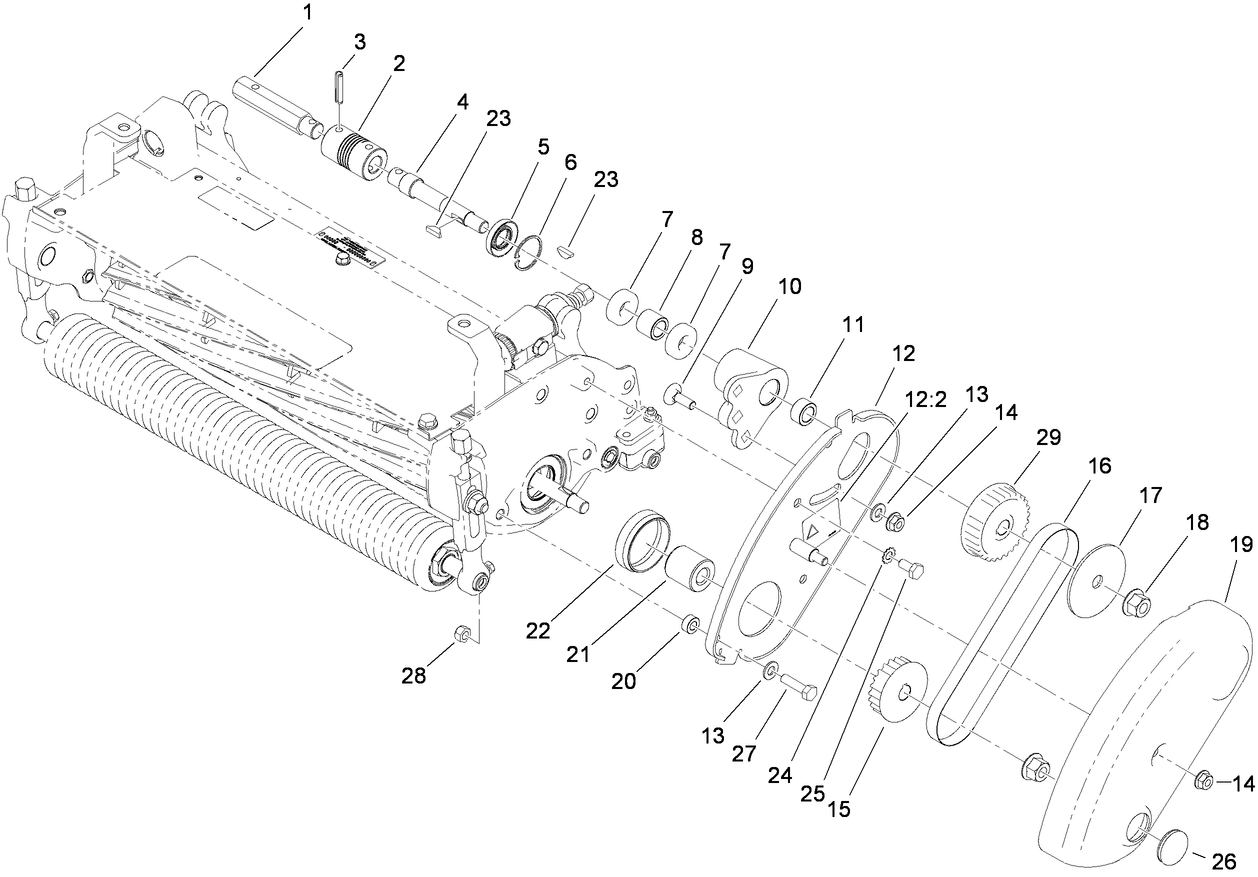 Reel Drive Assembly