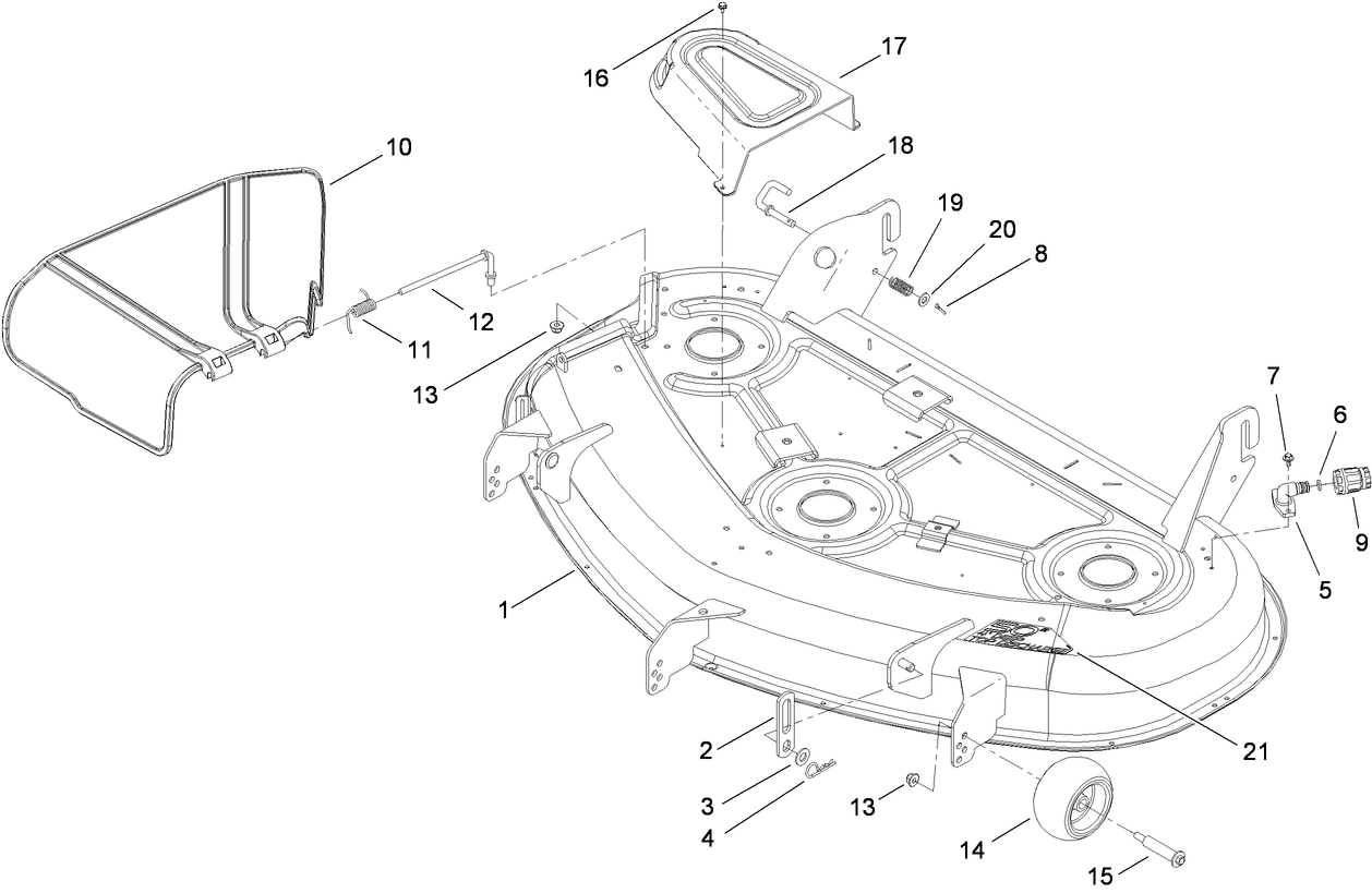 Parts – TITAN ZX5000 Zero-Turn-Radius Riding Mower | Toro