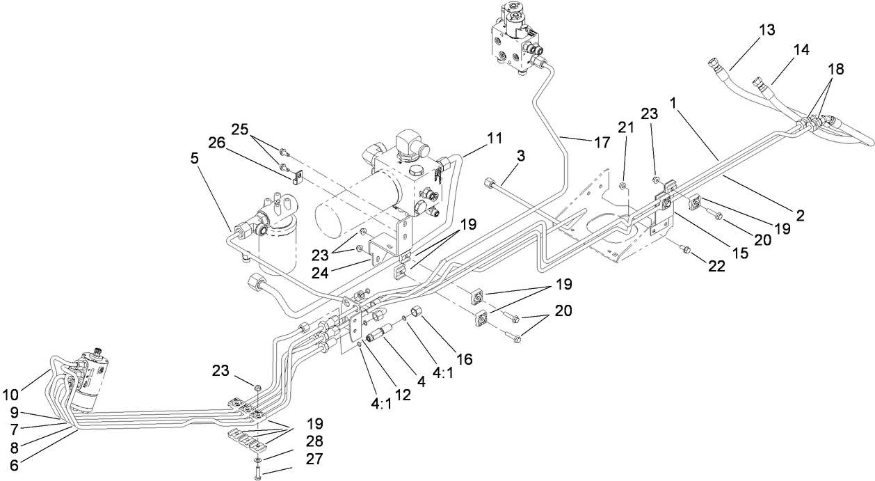 Hydraulic Steering Assembly