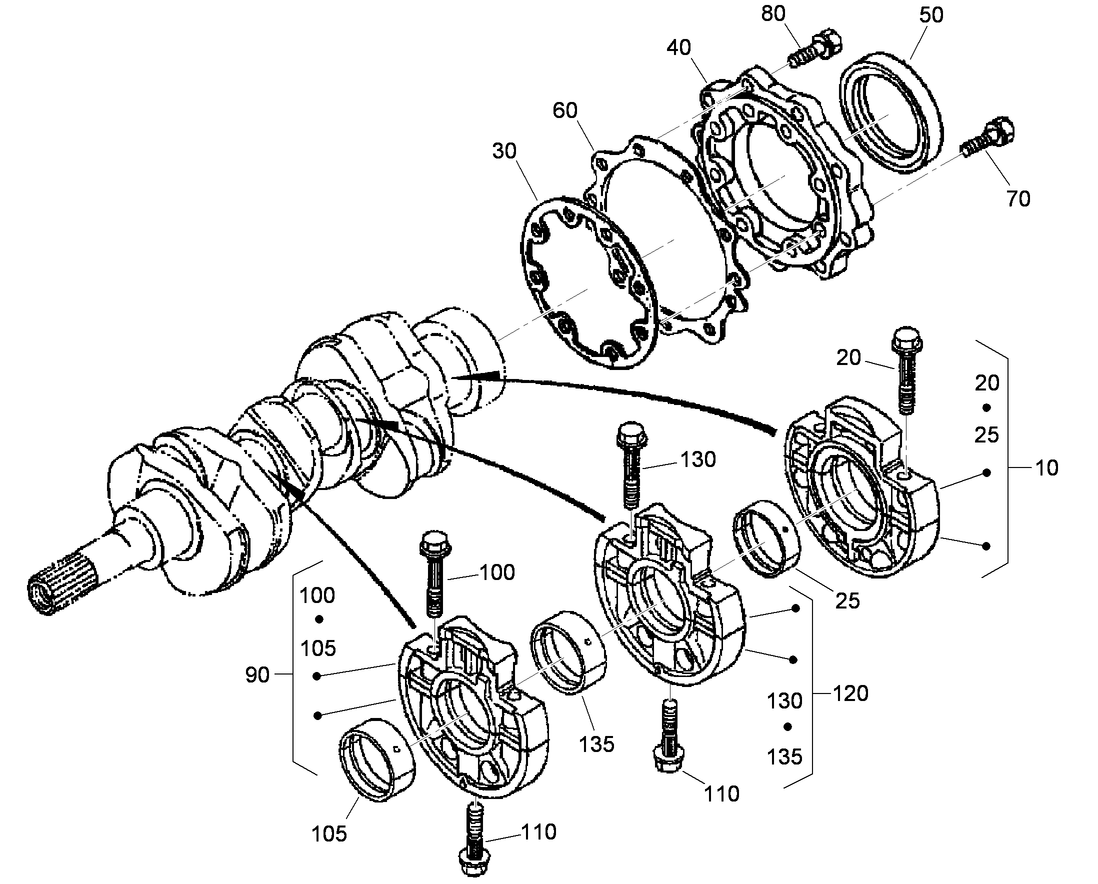 Main Bearing Case Assembly