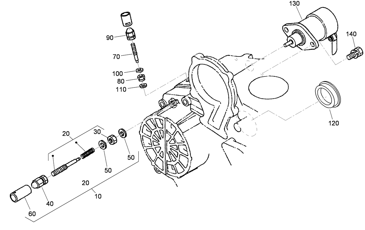 Idle Apparatus and Stop Solenoid Assembly
