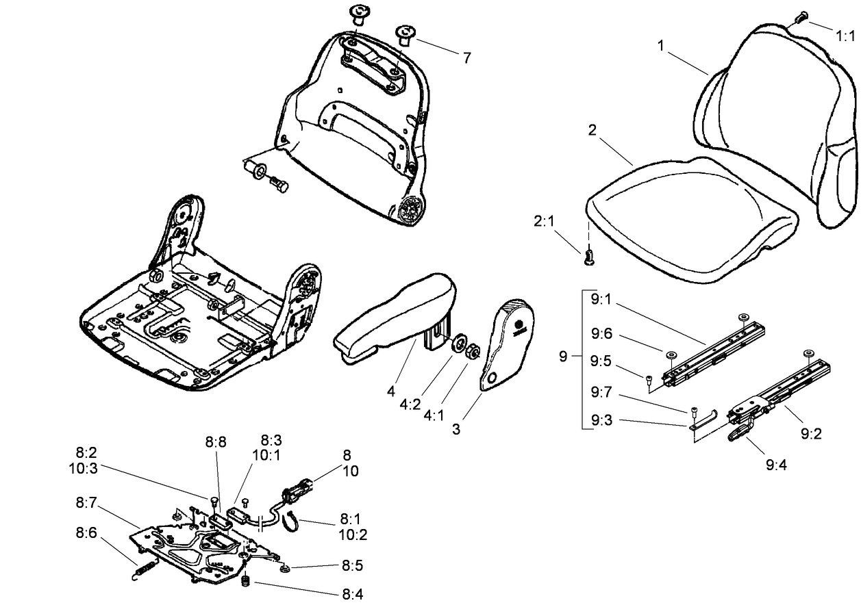 Premium Seat Assembly