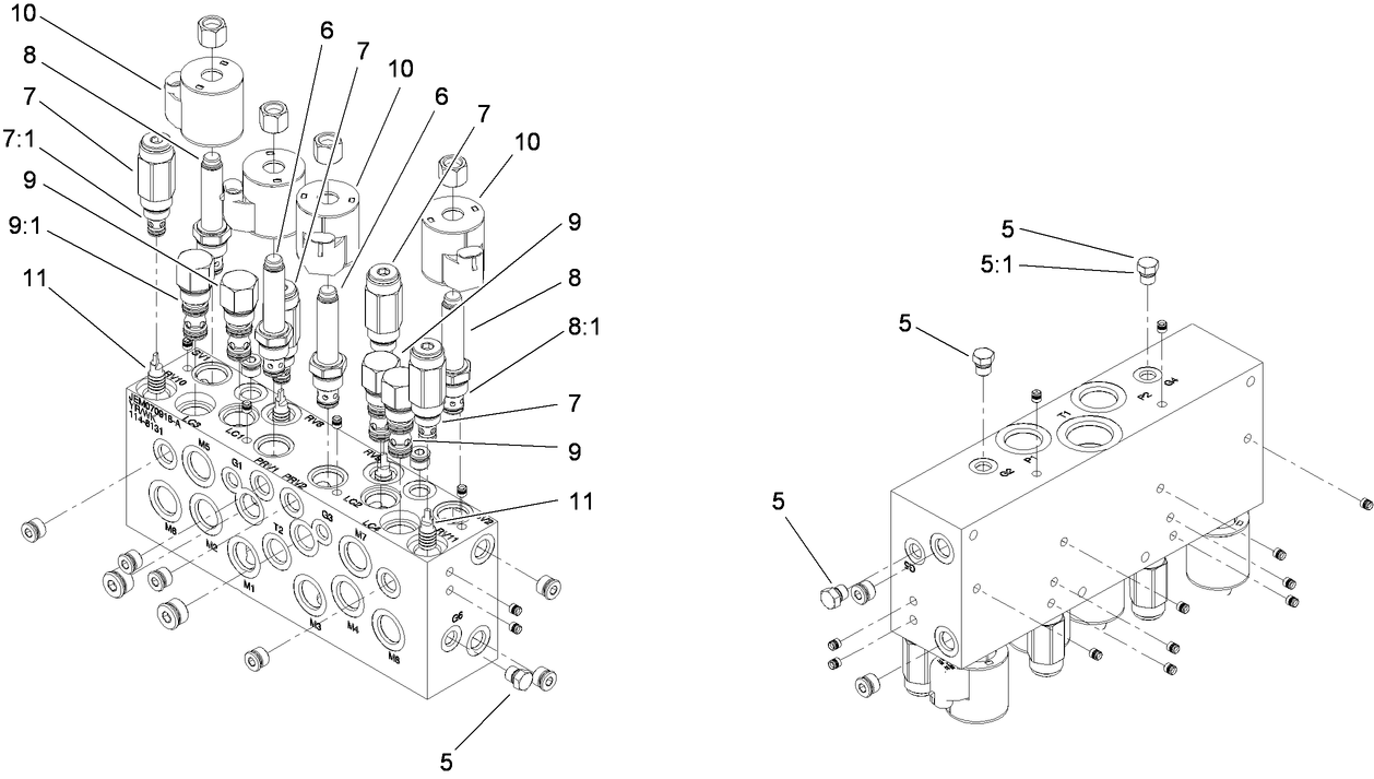 Mow Manifold Assembly