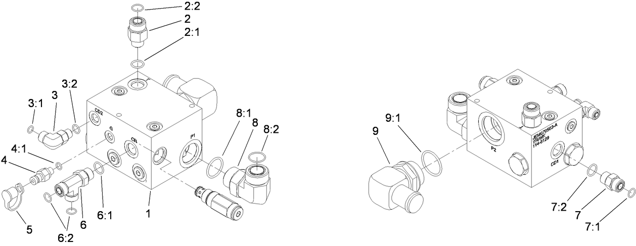 Filter Manifold Assembly No. 117-2391