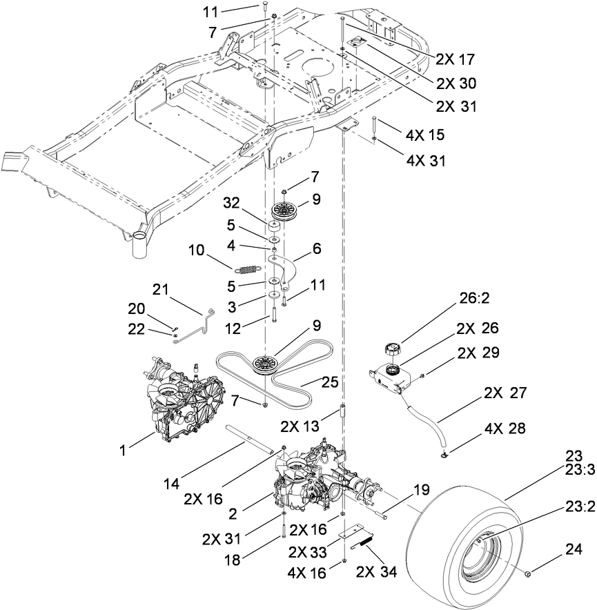 Traction Drive Assembly