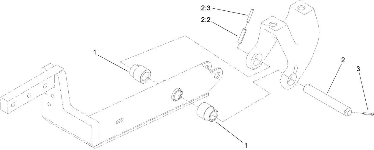 Pivot Pin and Spacer Assembly