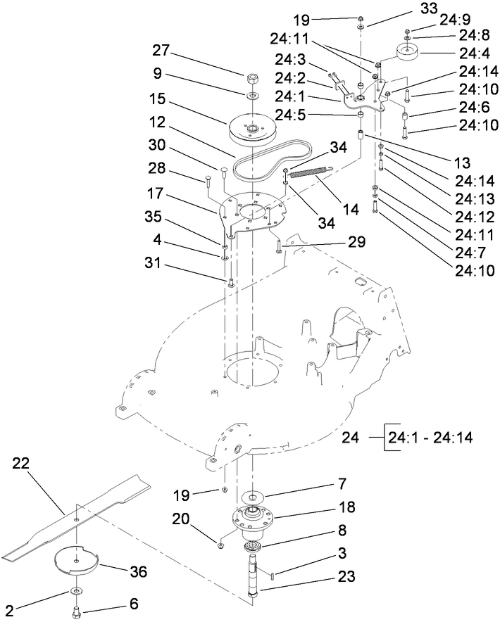 Blade Drive Assembly