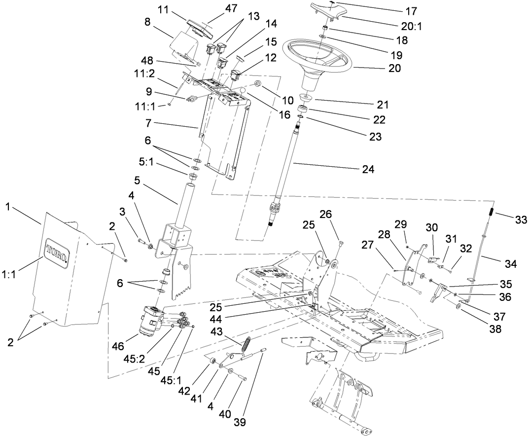 Steering Column Assembly