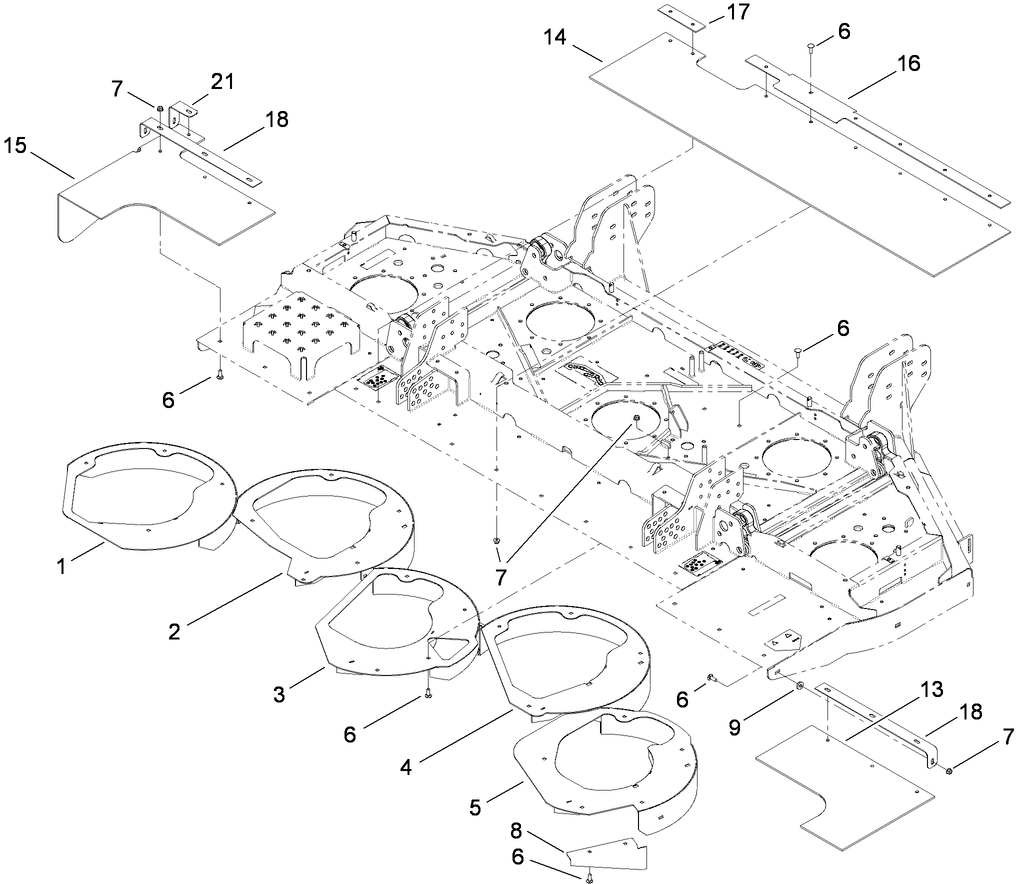 Center Deck  Chamber Assembly