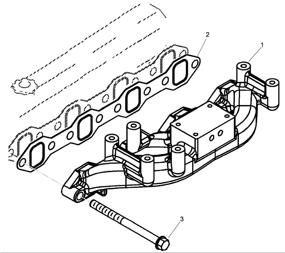 Engine Exhaust Manifold Assembly