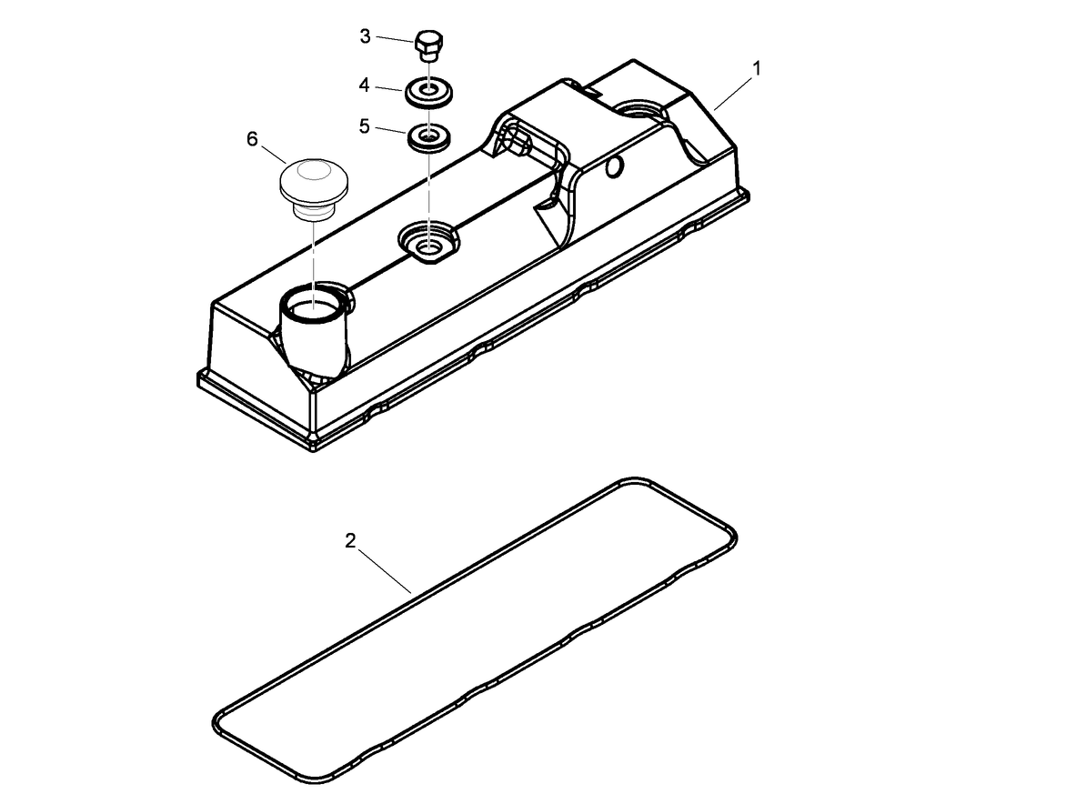 Engine Valve Cover Assembly