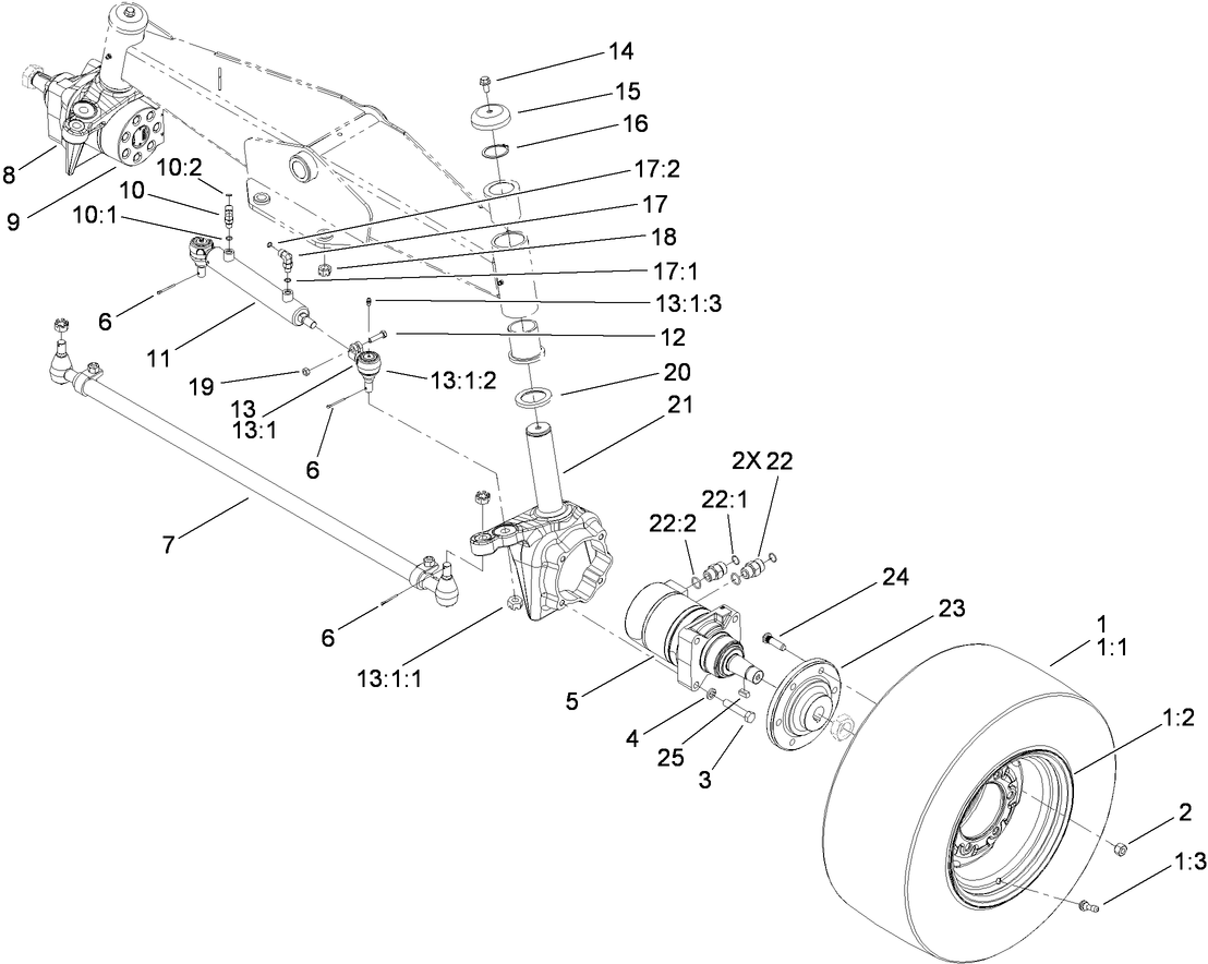 Rear Axle Assembly