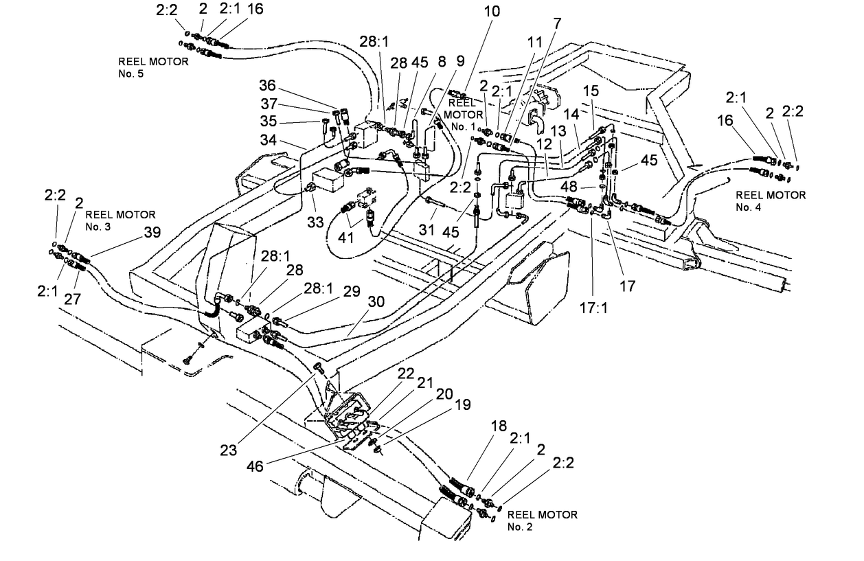 Hydraulic Circuit - Cutting Unit